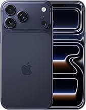 iPhone 17 Pro Max 2 TB: 17.42 cm (6.9″) Display with Promotion, A19 Pro Chip, Best Battery Life in Any iPhone Ever, Pro Fusion Camera System, Center Stage Front Camera; Deep Blue