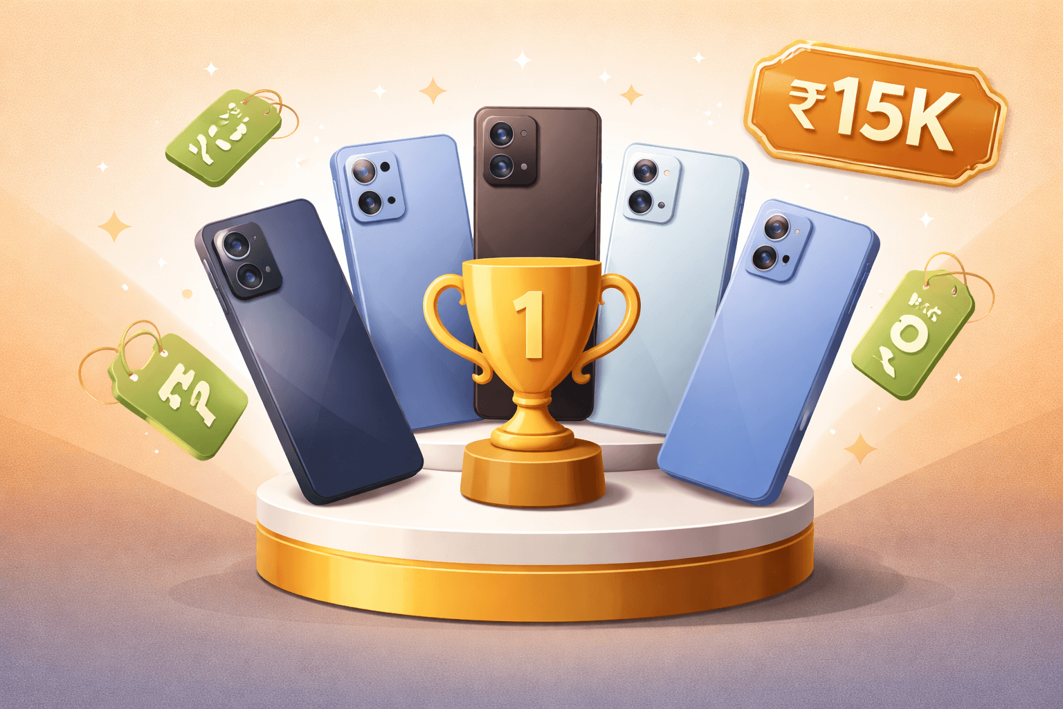 Best Budget Smartphones Under ₹15,000 in India (2026) – Price Tracked